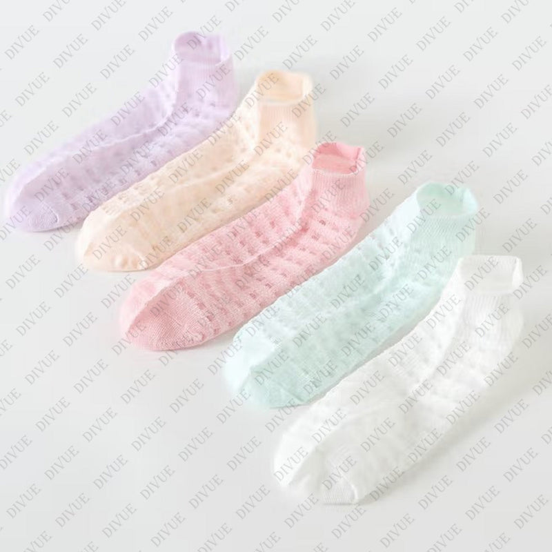 Women & Girls Ankle Length Cotton Socks