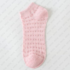 Women & Girls Ankle Length Cotton Socks