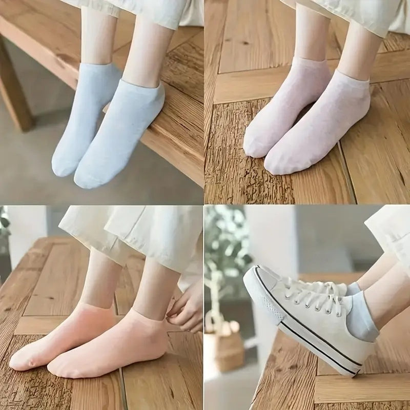 Ankle Length Socks Pack of 9 for Women & Girls