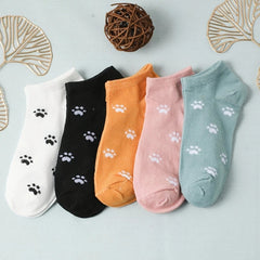 Women's & Girls' Ankle Length Cotton Socks