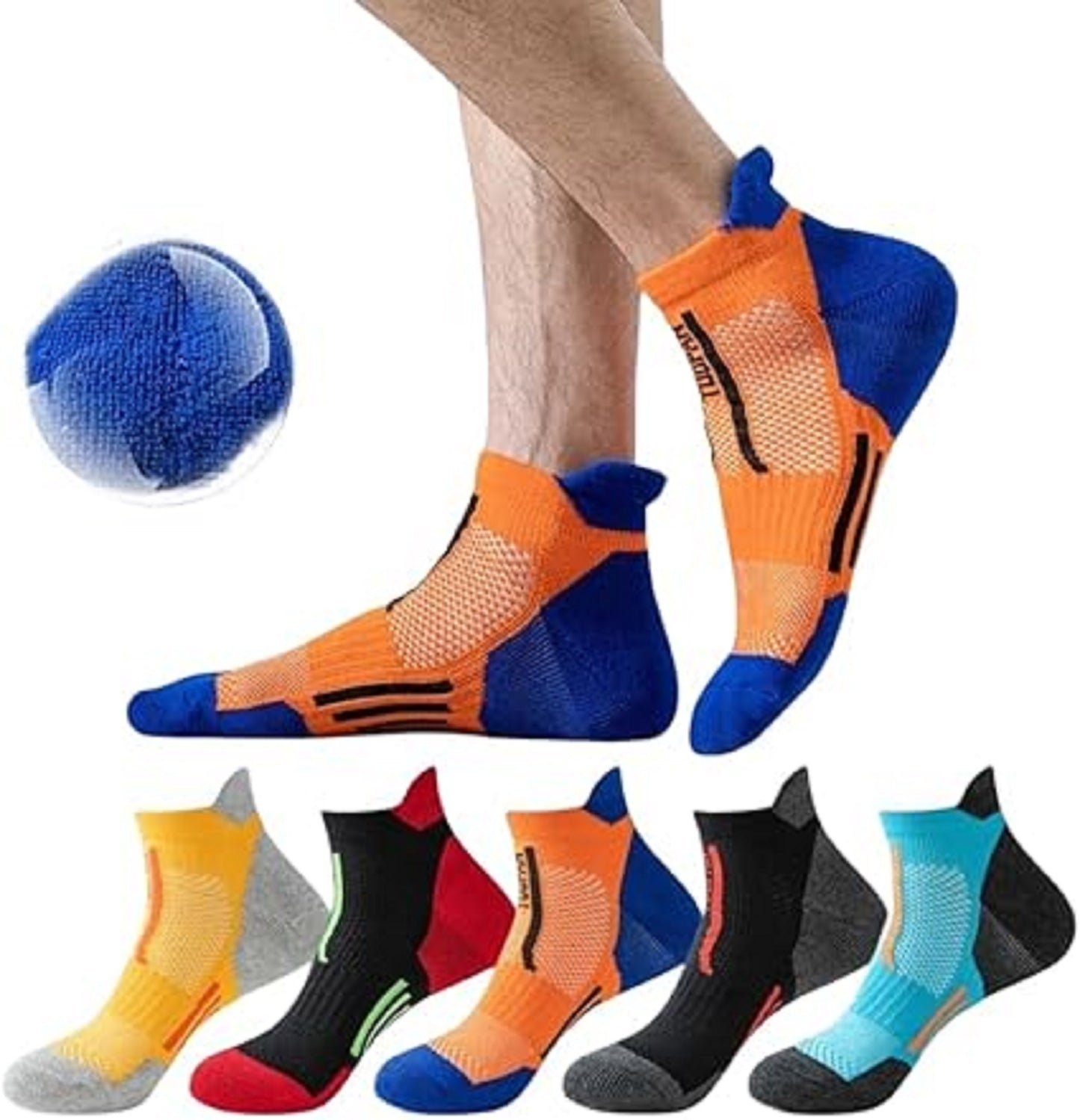 Premium Ankle Length Sports Socks For Men And Women