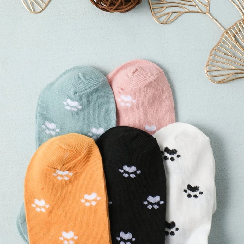 Women's & Girls' Ankle Length Cotton Socks