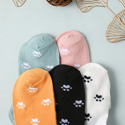 Women's & Girls' Ankle Length Cotton Socks