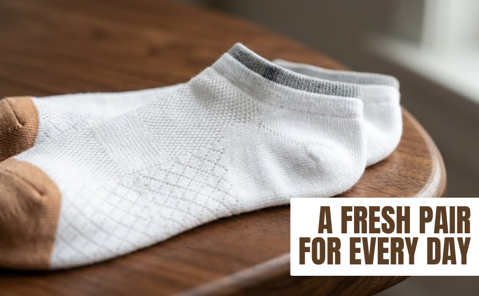 Premium cotton double cuff design socks for unisex!