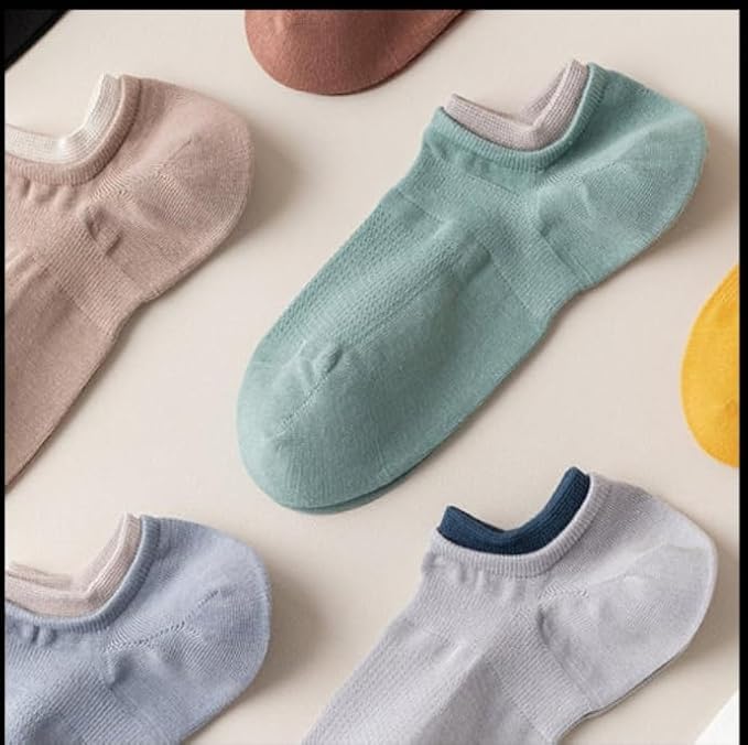 Low cut ankle pastel color unisex socks