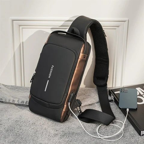 Anti-Theft Waterproof Sling Chest Bag