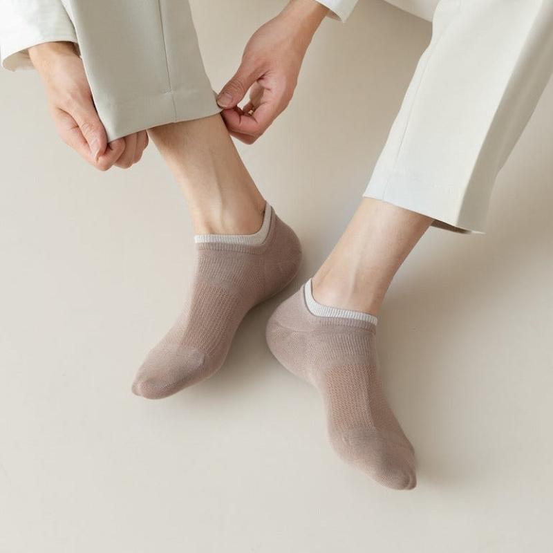 Low cut ankle pastel color unisex socks