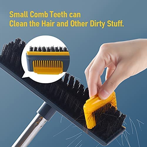 Multi-purpose Floor And Wall Cleaning Brush, 2-in-1 Bathroom Floor Wall  Tile Cleaning Brush With Scraper, Long Handle Scrubbing Cleaning Brush,  Floor Brush, No Dead Corner, Cleaning Supplies, Cleaning Tool, Back To  School